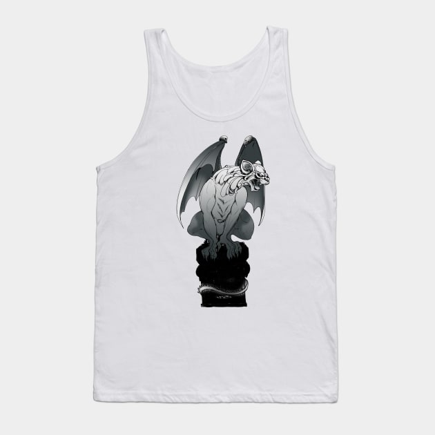 Gargoyle Tank Top by Perryology101